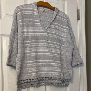 Madewell hooded beach sweater